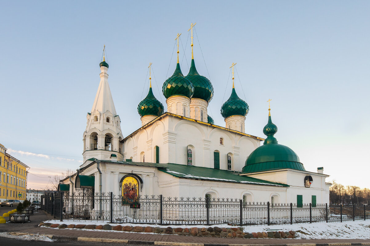 Церковь Спаса на Городу (1695) в Ярославле, 24.02.2025 г. - Дарья Меркулова Церковь Спаса на Городу (1695) в Ярославле, 24.02.2025 г. - Дарья Меркулова