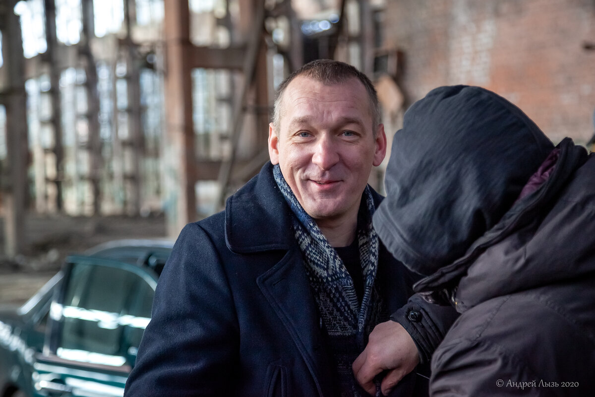 На съёмках сериала "Хозяин" - Андрей Lyz