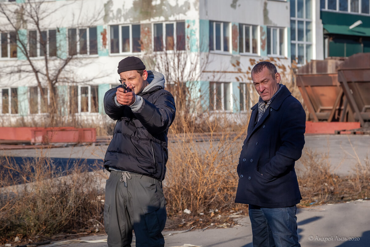 На съёмках сериала "Хозяин" - Андрей Lyz На съёмках сериала "Хозяин" - Андрей Lyz