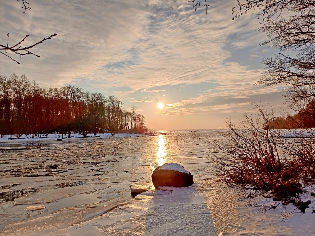 Красивый вечер в конце февраля. - Лия ☼ Красивый вечер в конце февраля. - Лия ☼