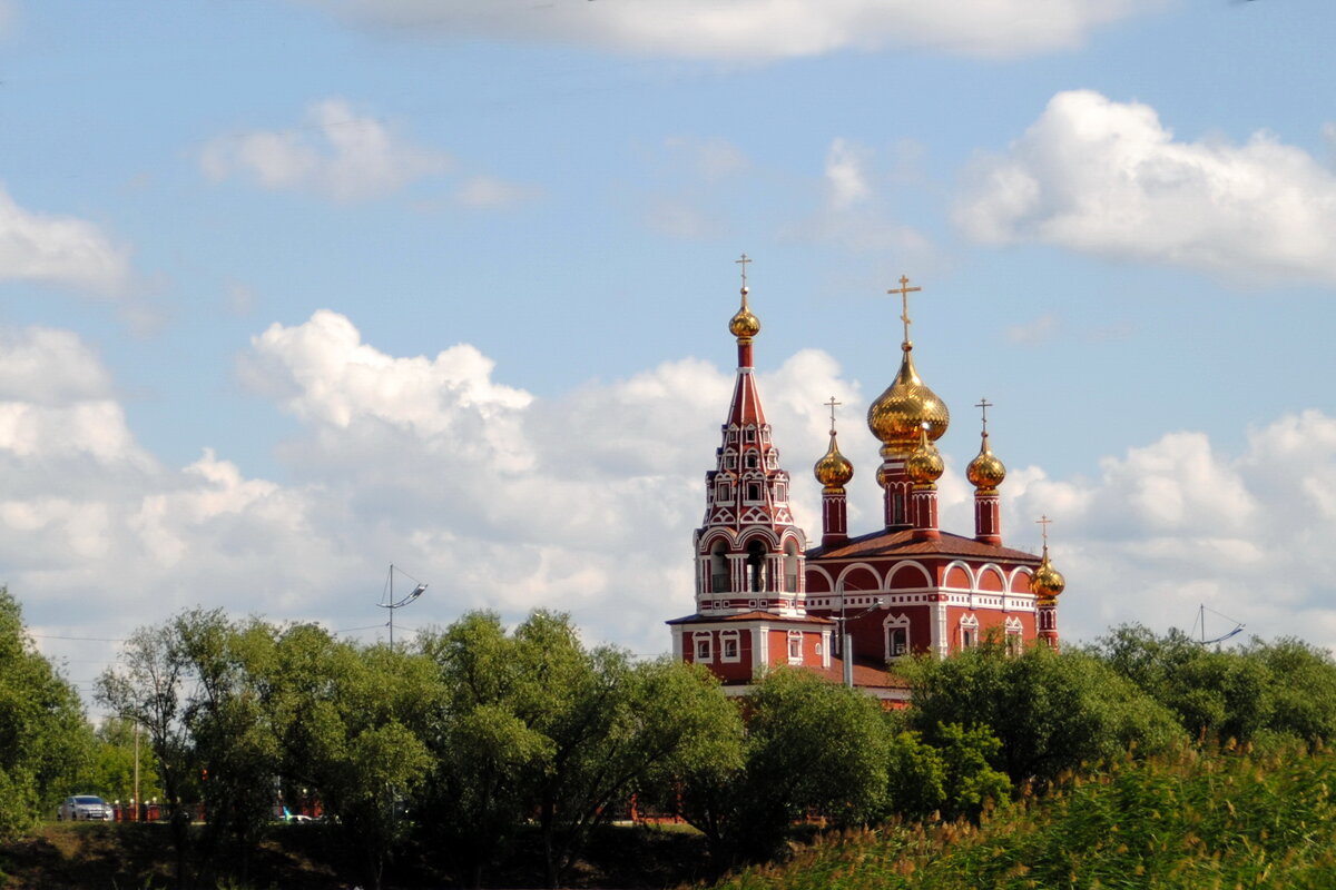 Богоявленский храм на берегу Тобола - lyudmila Курлова