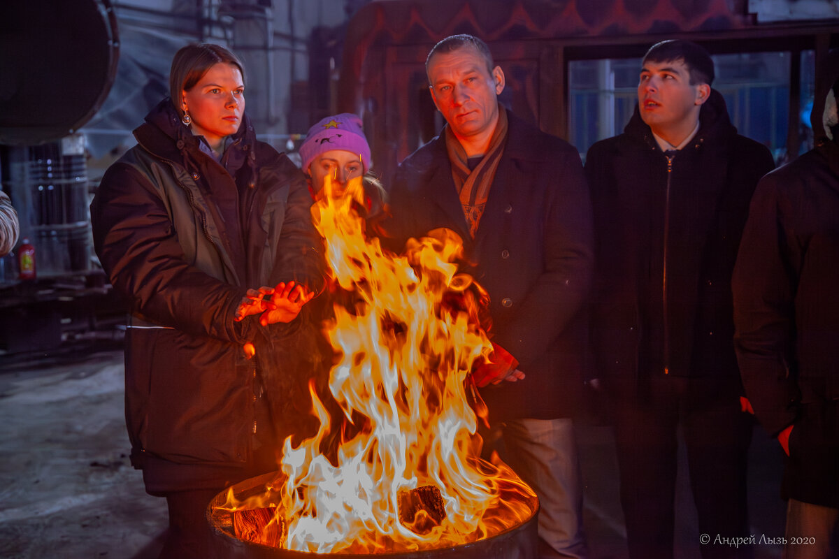 На съёмках сериала "Хозяин" - Андрей Lyz