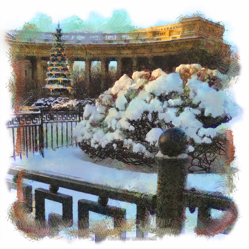 My magic Petersburg_04250 у Казанского собора - Станислав Лебединский