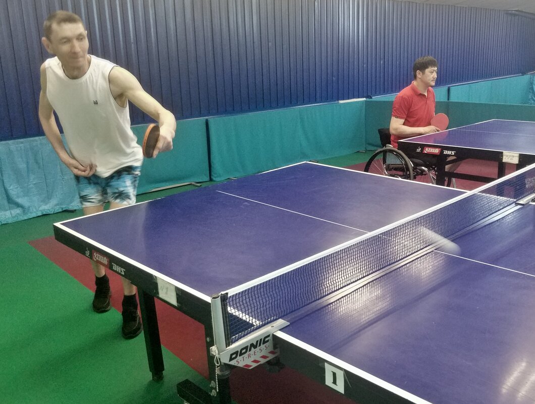 Пара теннис - Андрей Хлопонин Пара теннис - Андрей Хлопонин