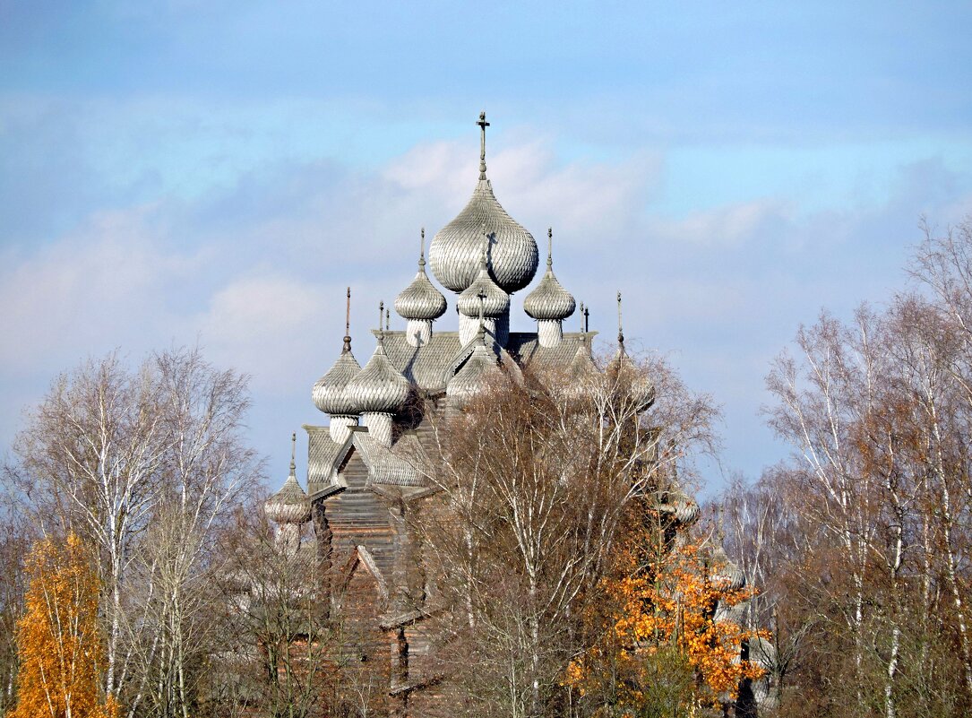 Храм Покрова Пресвятой Богородицы в Невском лесопарке. - Мария Васильева Храм Покрова Пресвятой Богородицы в Невском лесопарке. - Мария Васильева