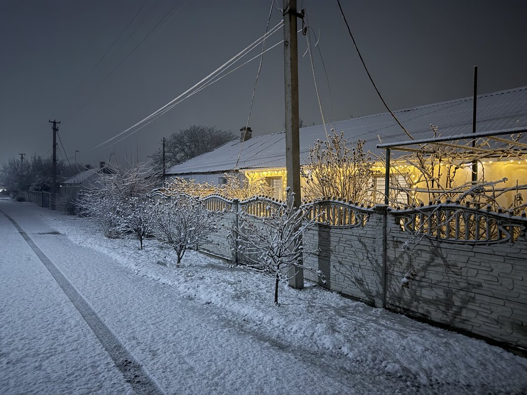 Зимний вечер - Валентина .