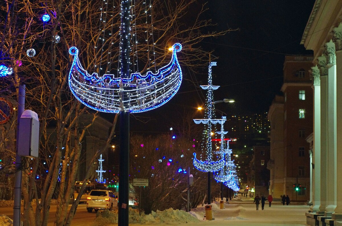 Ночной Мурманск - Сергей Швечков Ночной Мурманск - Сергей Швечков
