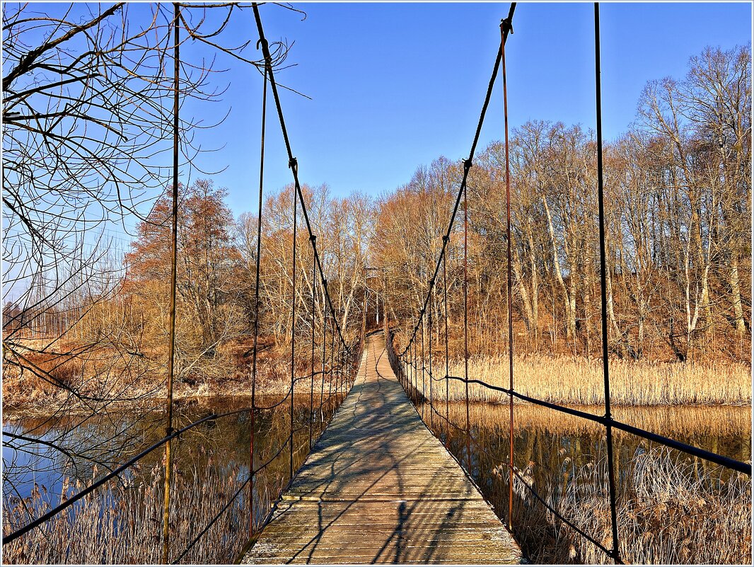 Подвесной мост. - Валерия Комова