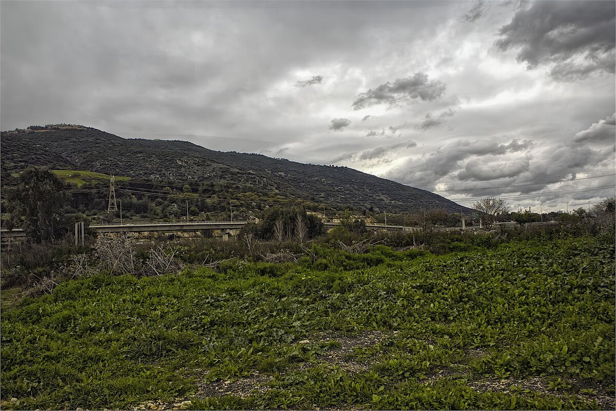 2025г  Долина   Кирьят Харошат Вальруй. Под Кирьят-Тивоном - ujgcvbif 