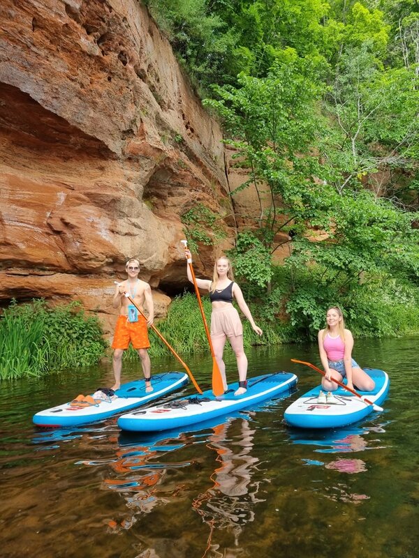 ПРОГУЛКА   НА   SUP - БОРДЕ - Анатолий Малобродский