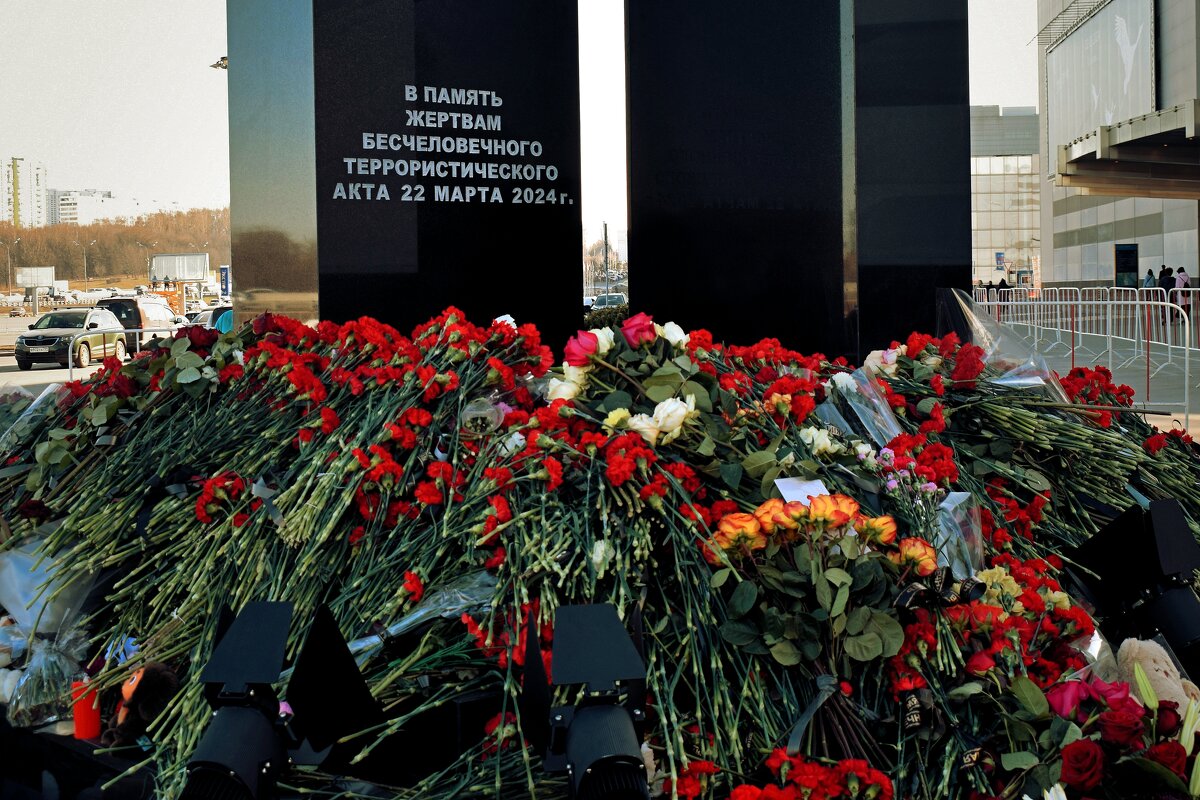 В память жертвам бесчеловечного террористического акта 22 марта 2024 года. - Татьяна Помогалова В память жертвам бесчеловечного террористического акта 22 марта 2024 года. - Татьяна Помогалова