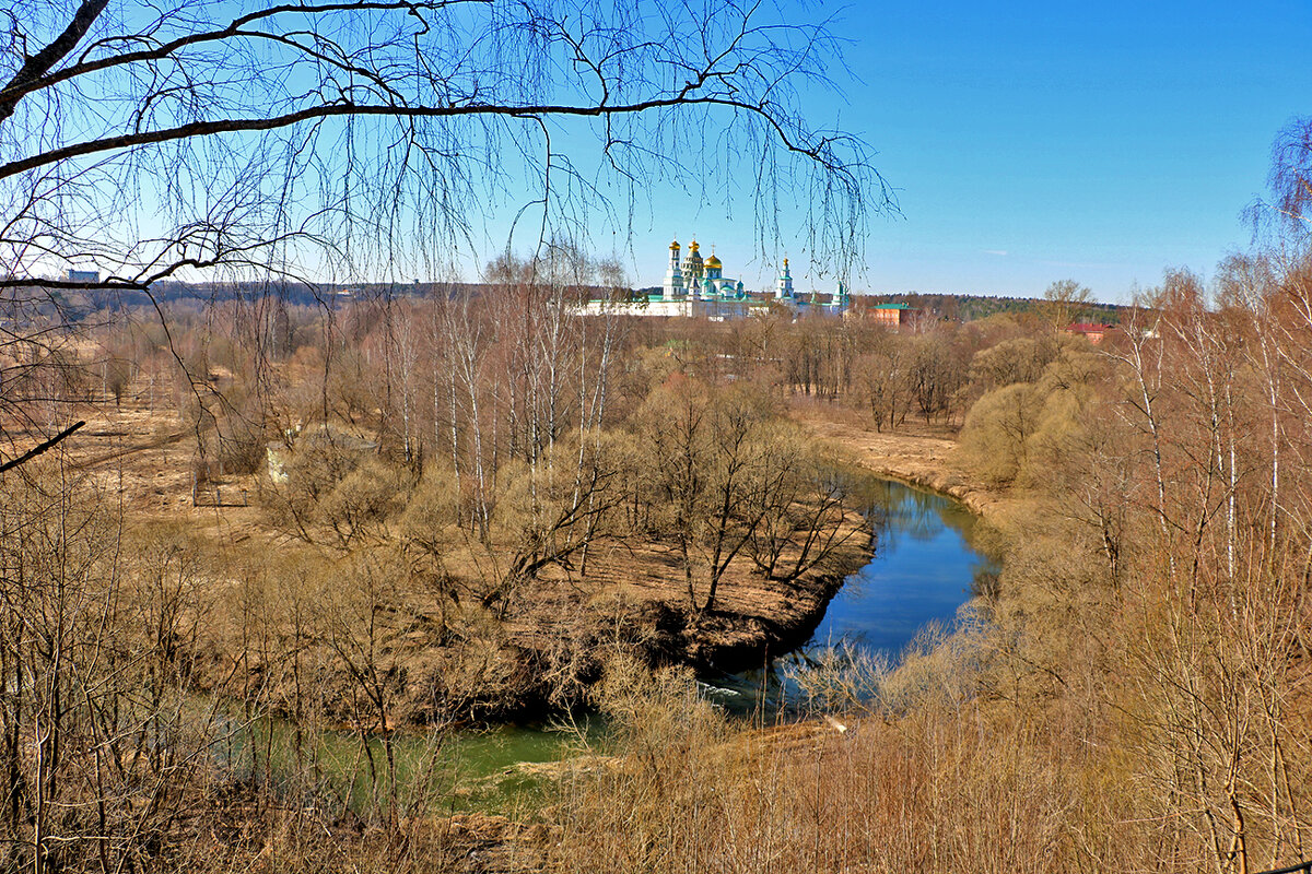 Излучина реки Истра в окрестностях Ново-Иерусалимского монастыря - Светлана 