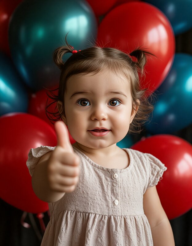 Серия детских портретов: " Наше завтра" 4 - Cергей Гребеневич AI Фотограф, ретушёр