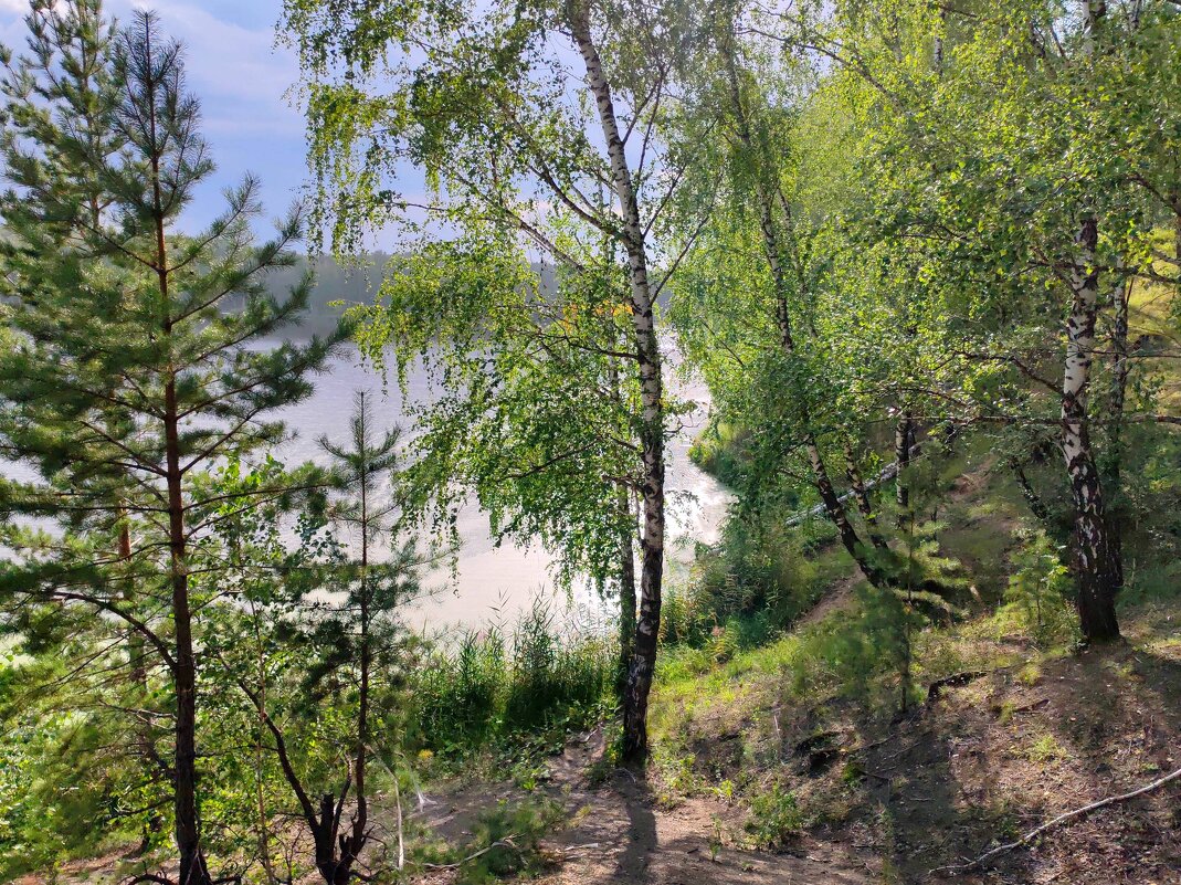 На крутом берегу - tamara kremleva На крутом берегу - tamara kremleva