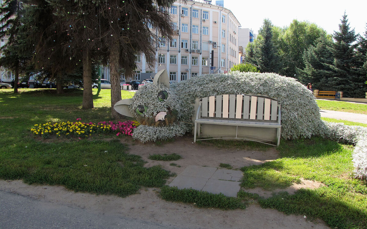 Клумба Кот - Александр Ильчевский Клумба Кот - Александр Ильчевский