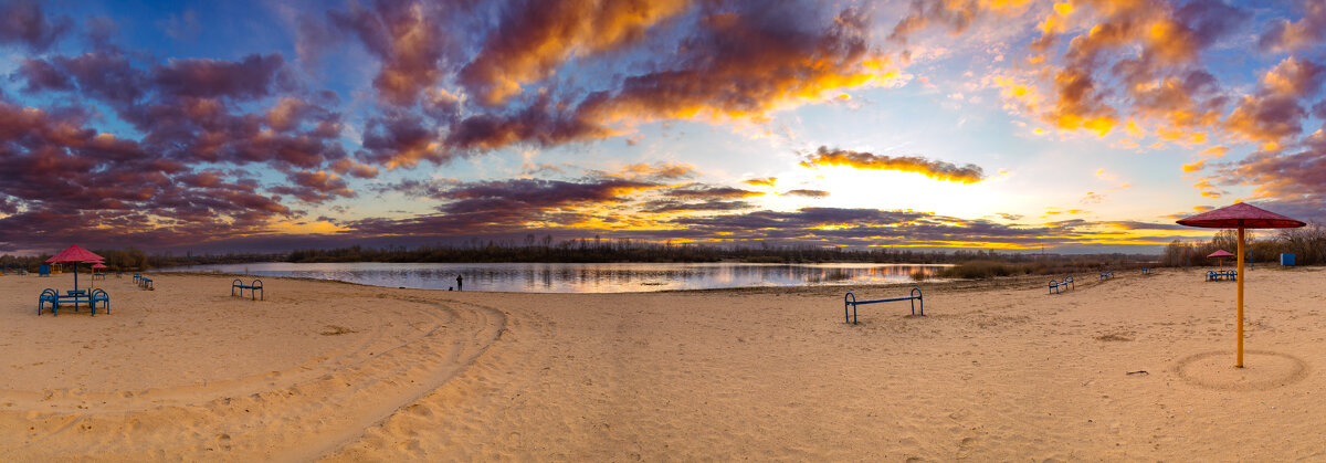 Пляж на закате - Андрей Сосновский Пляж на закате - Андрей Сосновский