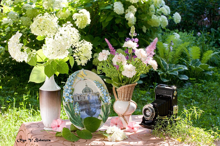 Натюрморт в стиле Ретро - Ольга Бекетова Натюрморт в стиле Ретро - Ольга Бекетова