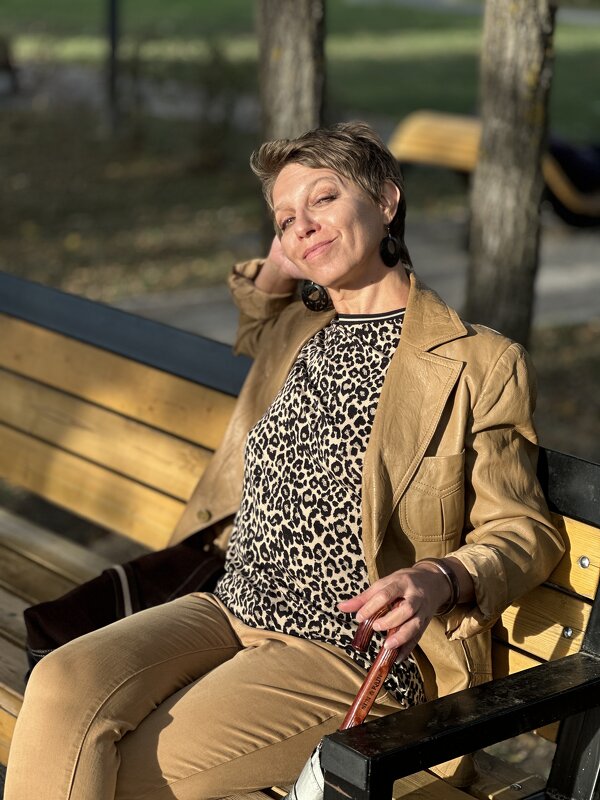 Скамья в парке - Анжелика Пухова