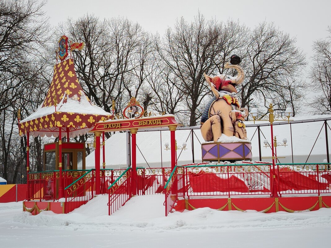 Парк зимой - Надежда 