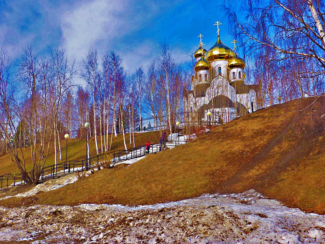Апрель...Храм Святого Духа на холме! - Владимир Апрель...Храм Святого Духа на холме! - Владимир