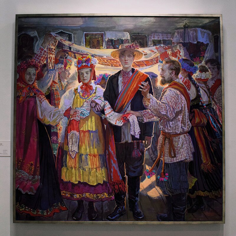 Ольга Глазунова "Суджа. Свадьба в хате." (2024-2025) - Татьяна Помогалова