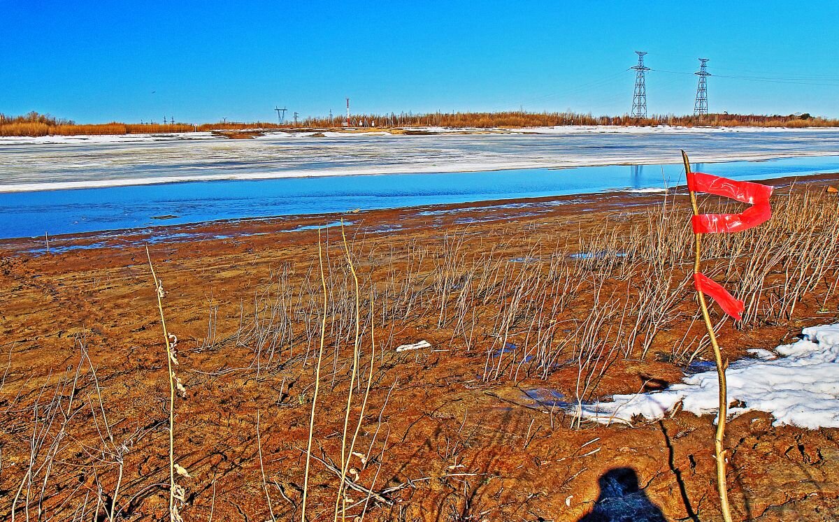 Апрель...У реки! Этюд! - Владимир 