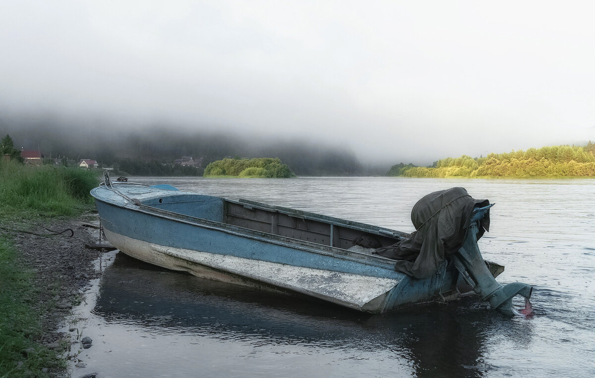 Старая лодка - Марина Фомина. Старая лодка - Марина Фомина.