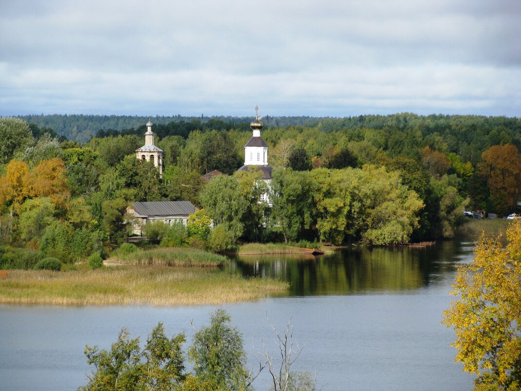 Вид на г. Осташков и озеро Селигер - Олег Зоркий Вид на г. Осташков и озеро Селигер - Олег Зоркий