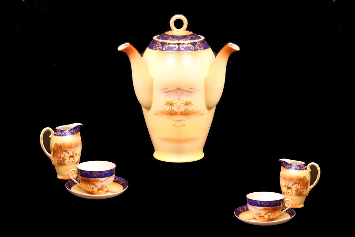 Чайный сервиз для двоих - Ivan VIKAR Чайный сервиз для двоих - Ivan VIKAR