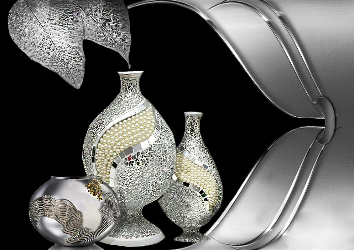 Натюрморт  Серебро - Е.М. ***