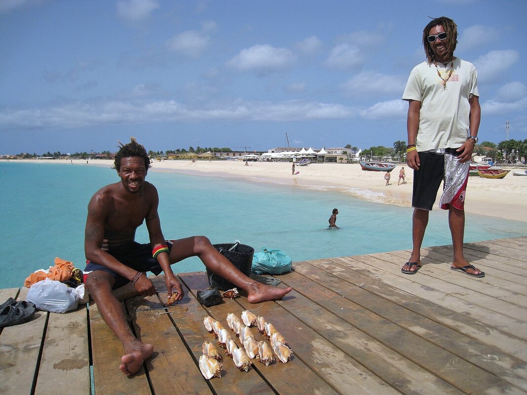 Мужики с ракушками. - unix (Илья Утропов) Мужики с ракушками. - unix (Илья Утропов)