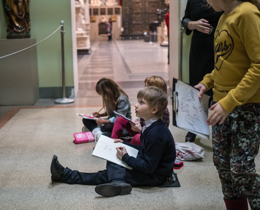 Рисование в музее - Наталья Rosenwasser