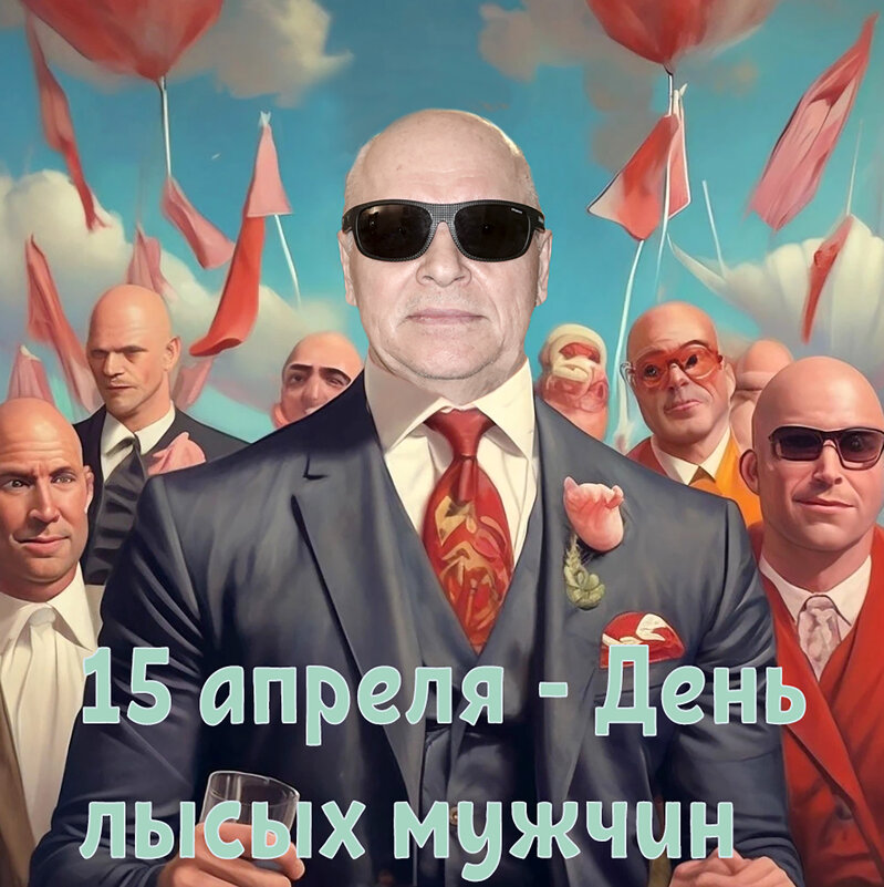 С Днём Лысых Мужчин! - Валерий Иванович