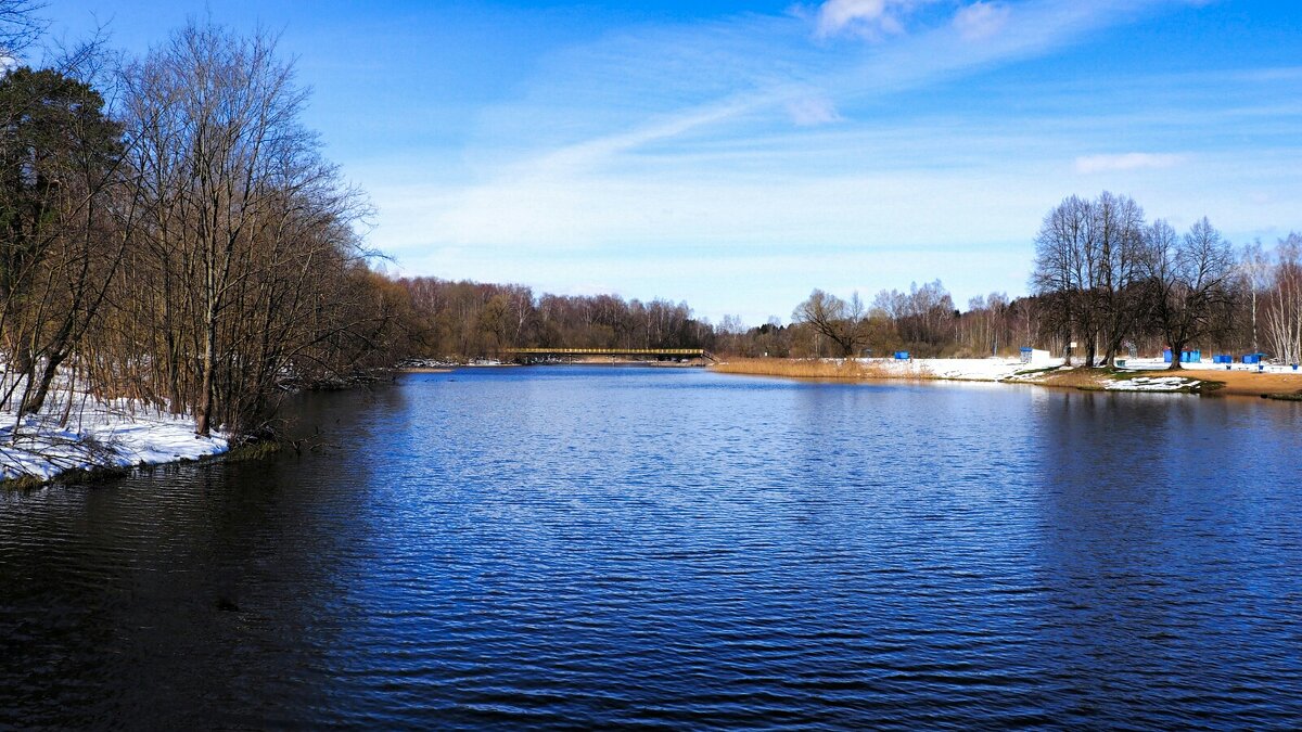 Мост через пруд (репортаж из поездок по области). - Милешкин Владимир Алексеевич 