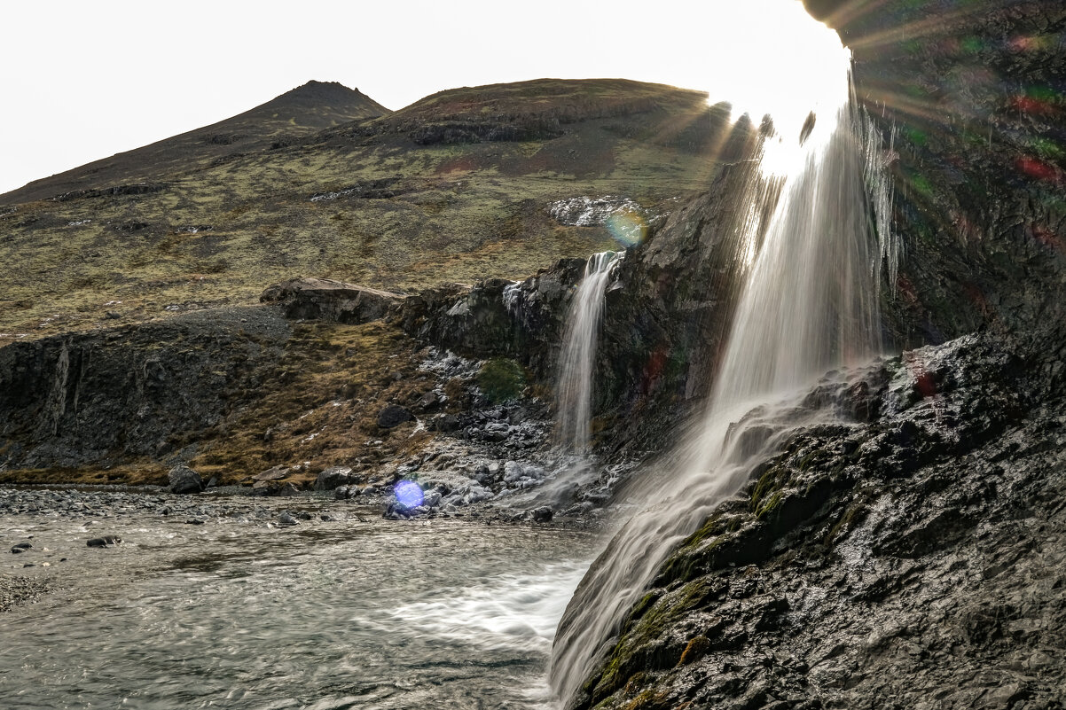 Один из бесчисленных водопадов Исландии — Скутафосс - Георгий А Один из бесчисленных водопадов Исландии — Скутафосс - Георгий А