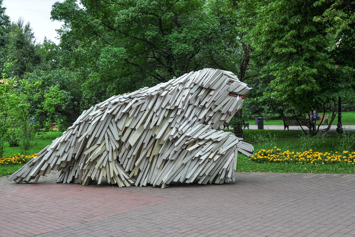 Скульптура "Сила комондора"  Миклоша Сёке - Татьяна Машошина