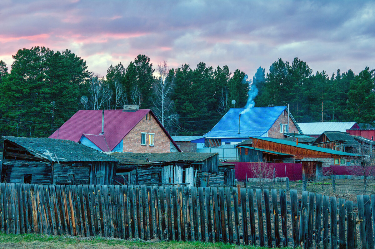 Вечер на селе.. - Алексей Мезенцев Вечер на селе.. - Алексей Мезенцев