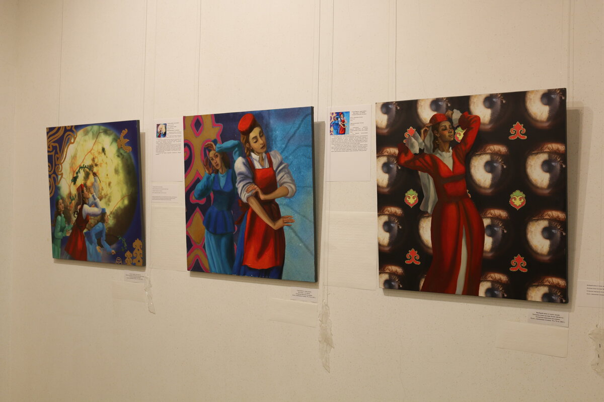 На открытии выставке Миры Аргуновой - Ольга На открытии выставке Миры Аргуновой - Ольга