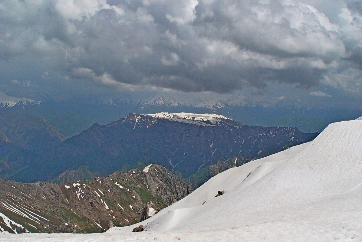 ПРОГУЛКА НА БОЛЬШОЙ ЧИМГАН - 2, с вершины. - Виктор Осипчук ПРОГУЛКА НА БОЛЬШОЙ ЧИМГАН - 2, с вершины. - Виктор Осипчук