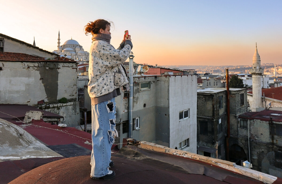 По крышам Стамбула - skijumper Иванов