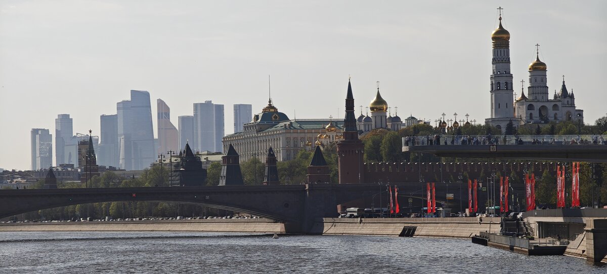 Москва Сити и Кремль - <<< Наташа >>>