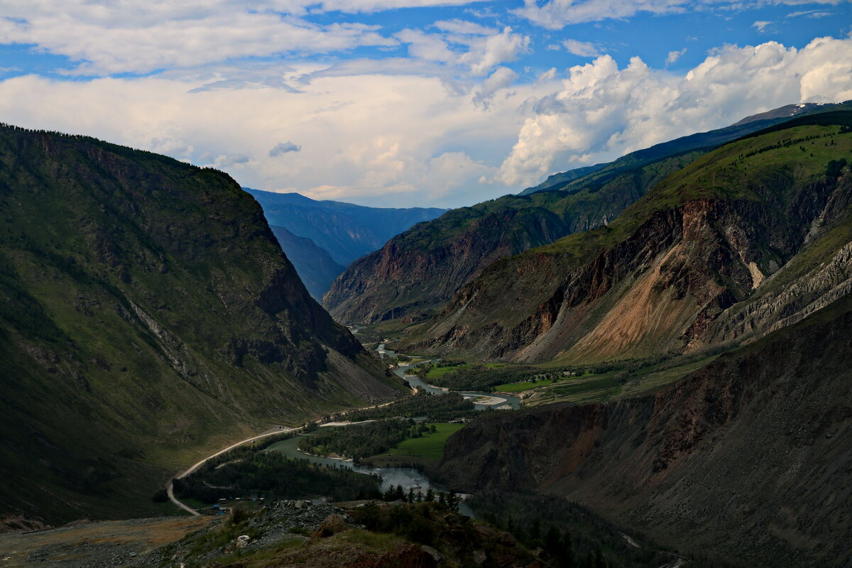 Долина Чулышмана. Горный Алтай. - Ирина Нафаня