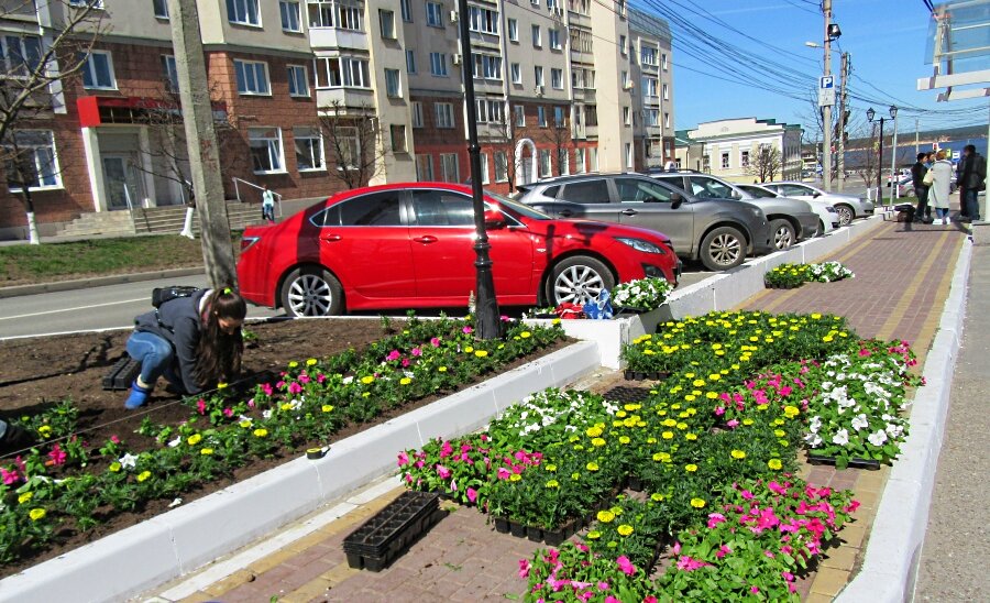 Украшаем город. - Галина Кузьмина Украшаем город. - Галина Кузьмина