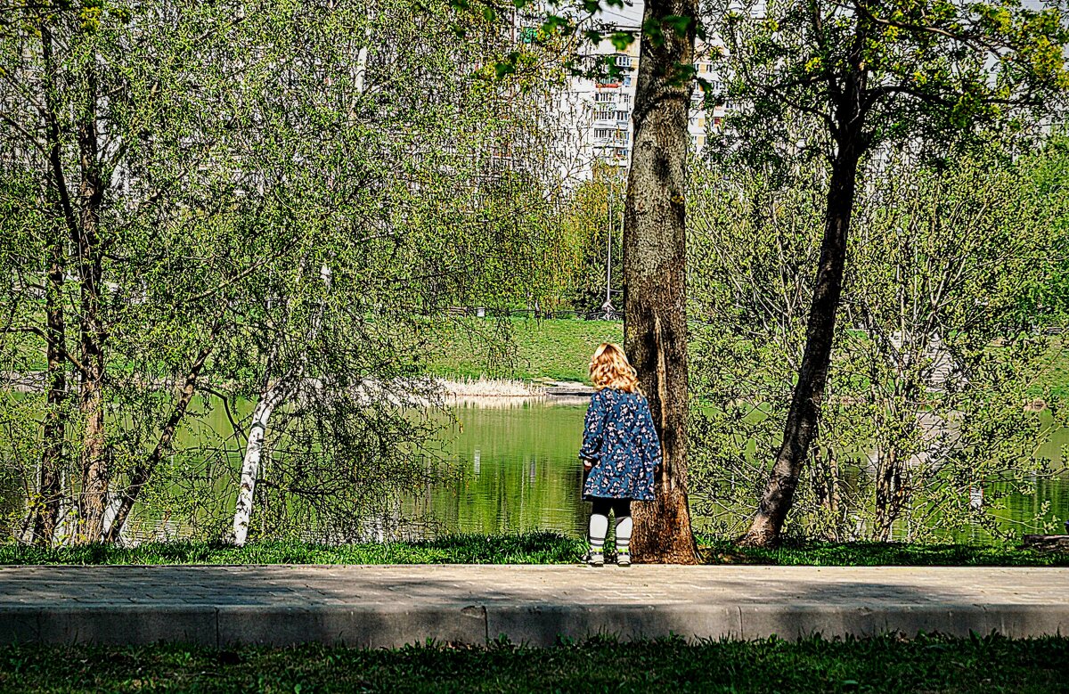 Девочка и река,,, - Анатолий Колосов