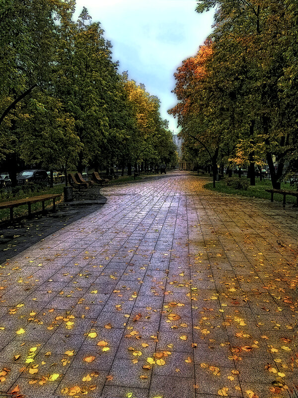 Чонгарский бульвар, Москва. - Николай Феофанов