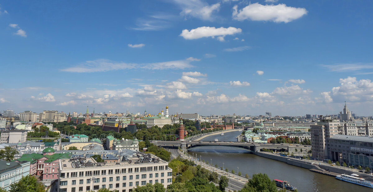 Вид с Храма Христа Спасителя, Москва - leo yagonen