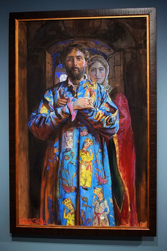 Иван Глазунов "Царь Алексей Михайлович и царица Мария на молении", 2023. - Татьяна Помогалова