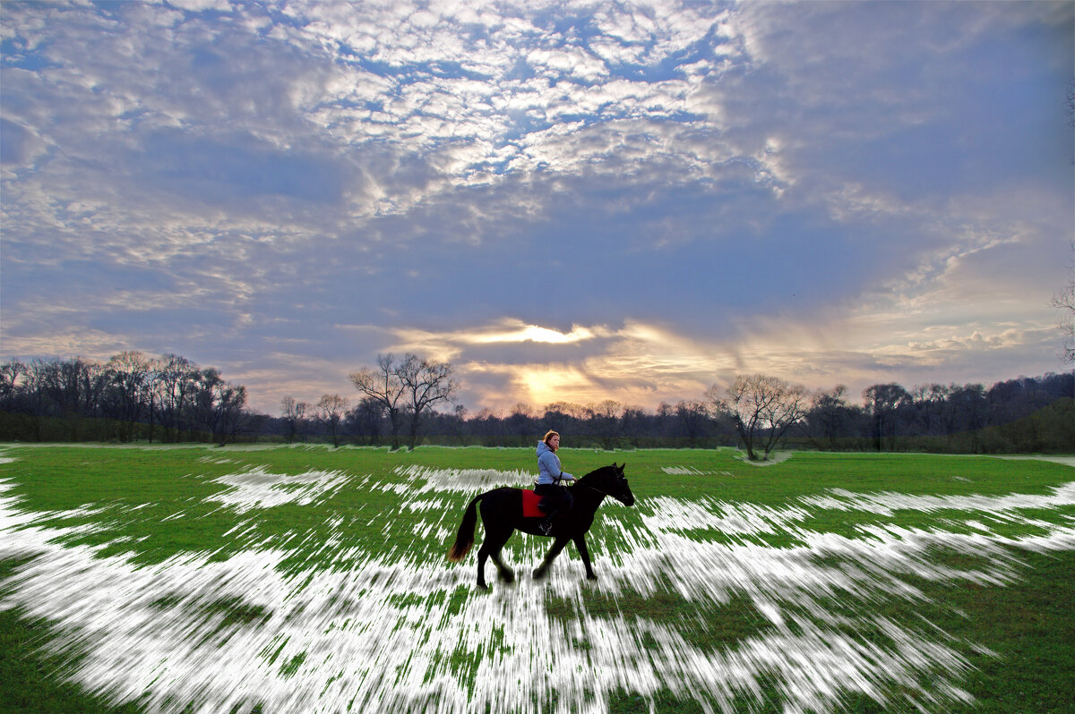 Первый снег на Андреевском лугу - Евгений Первый снег на Андреевском лугу - Евгений