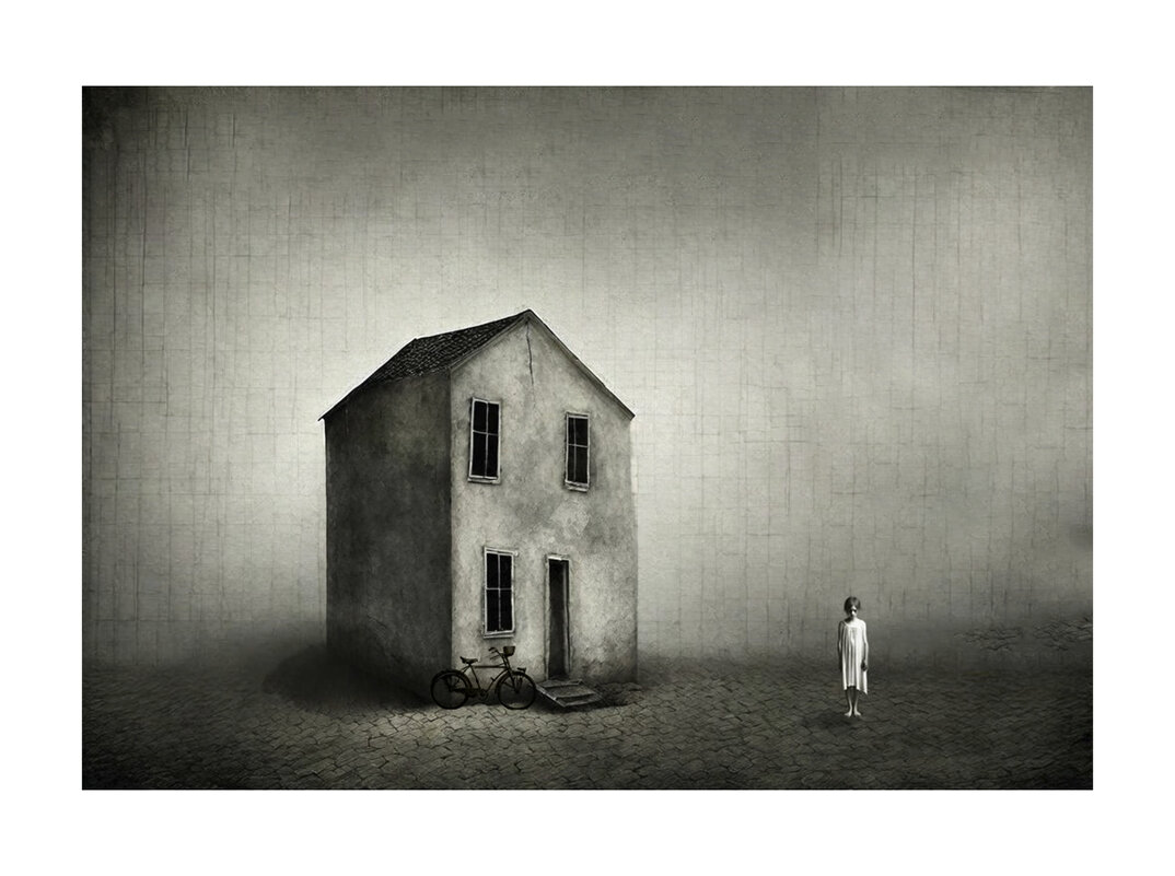 вечерняя прогулка - старик 