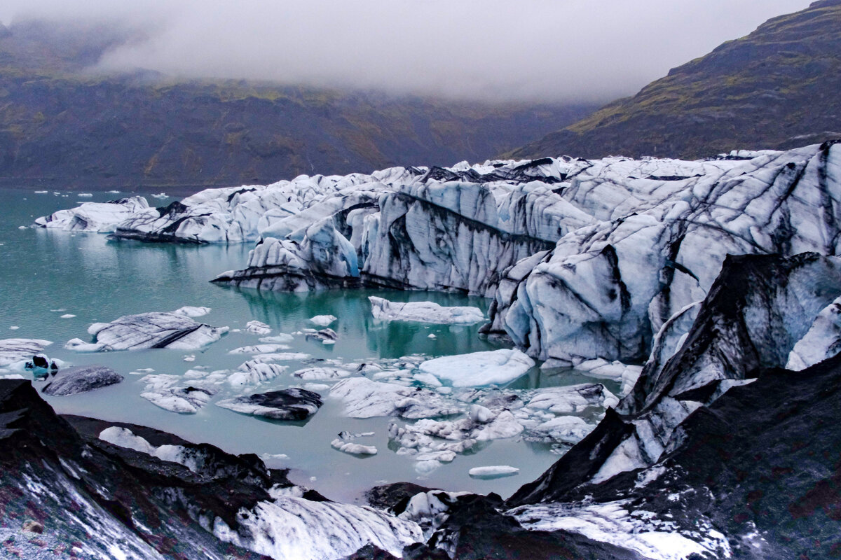 Ледник Myrdalsjokull (Myrdalshreppur) - Георгий А
